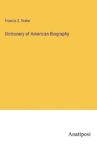 Cover of Dictionary of American Biography