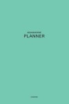 Book cover for Undated Aquamarine Planner