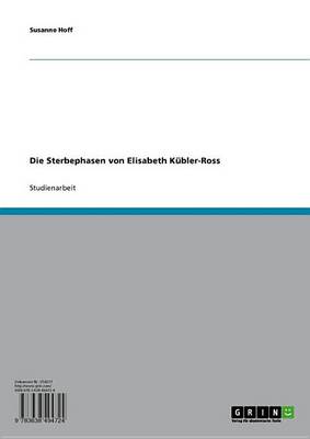 Book cover for Die Sterbephasen Von Elisabeth Kubler-Ross