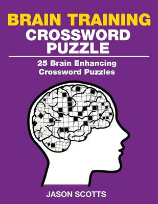 Book cover for Brain Training Crossword Puzzle