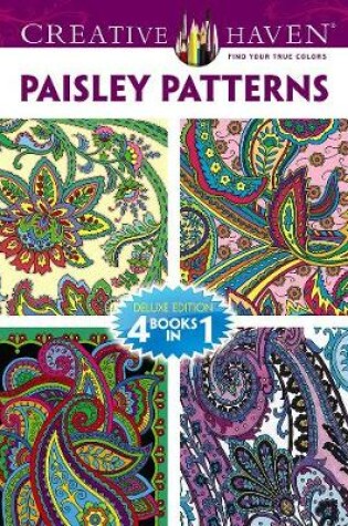 Cover of Creative Haven PAISLEY PATTERNS Coloring Book