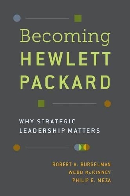 Book cover for Becoming Hewlett Packard