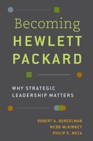 Cover of Becoming Hewlett Packard