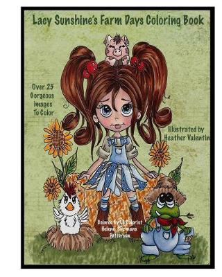 Book cover for Lacy Sunshine's Farm Days Coloring Book