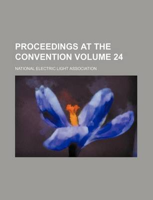 Book cover for Proceedings at the Convention Volume 24