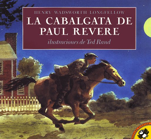 Book cover for La Cabalgata de Paul Revere