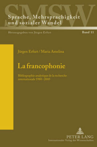 Cover of La Francophonie