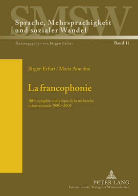 Cover of La Francophonie