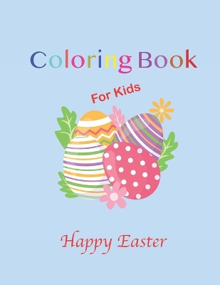 Book cover for Coloring Book for Kids - happy Easter