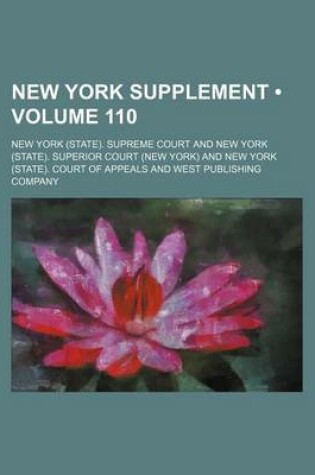 Cover of New York Supplement (Volume 110)