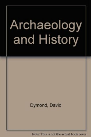 Cover of Archaeology and History