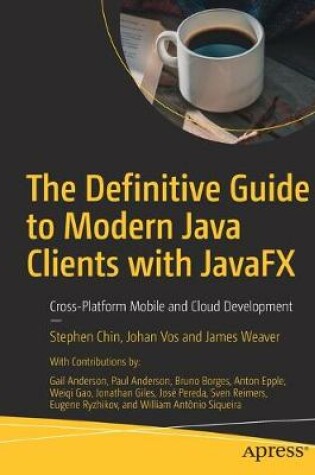 Cover of The Definitive Guide to Modern Java Clients with JavaFX