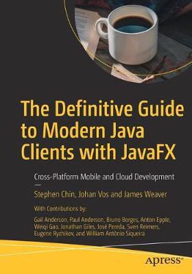 Book cover for The Definitive Guide to Modern Java Clients with JavaFX