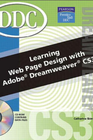 Cover of Learning Web Mastering with Dreamweaver CS3