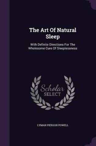 Cover of The Art of Natural Sleep