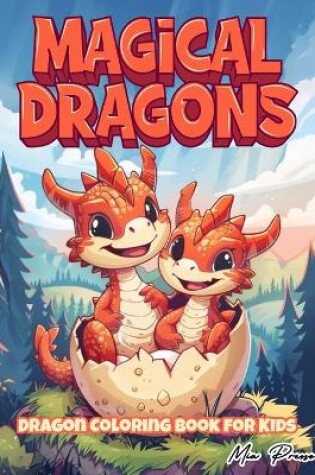 Cover of Dragon Coloring Book for Kids