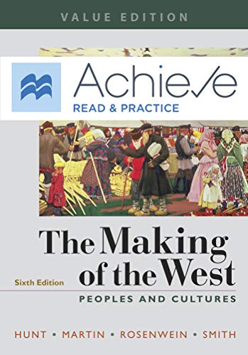 Book cover for Achieve Read & Practice for the Making of the West, Value Edition (2-Term Access)