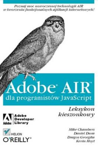 Cover of Adobe Air Dla Programistow JavaScript. Leksykon Kieszonkowy