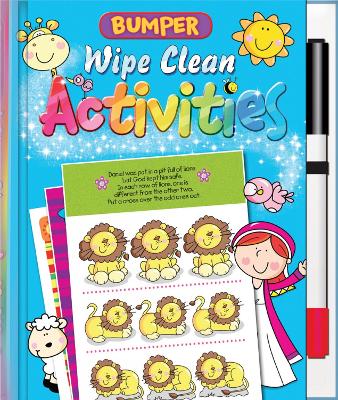 Bumper Wipe Clean Activities by Juliet David