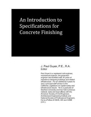 Book cover for An Introduction to Specifications for Concrete Finishing