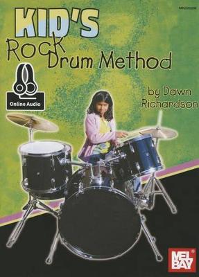 Cover of Kid's Rock Drum Method Book With Online Audio