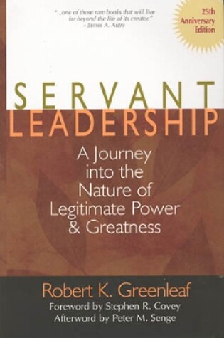 Cover of Servant Leadership [25th Anniversary Edition]