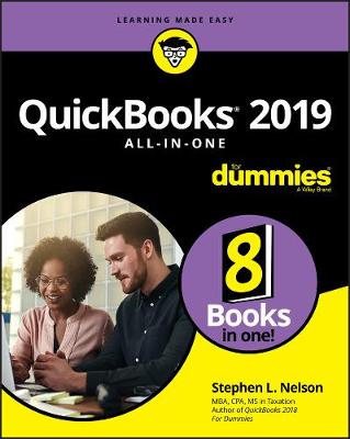 Book cover for QuickBooks 2019 All-in-One For Dummies