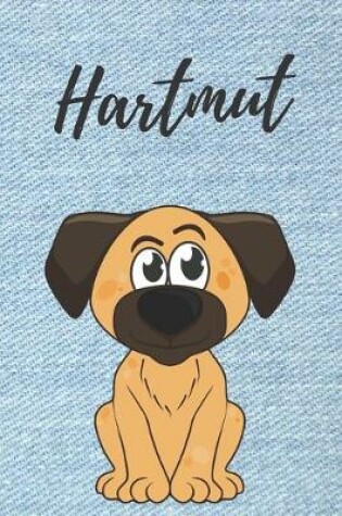 Cover of Hartmut Hund Notizbuch / Notizheft / Malbuch / Kritzelbuch / Tagebuch / Journal / DIN A5 / Geschenke