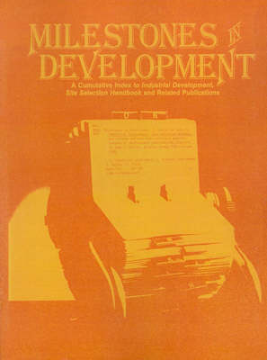 Book cover for Milestones in Development