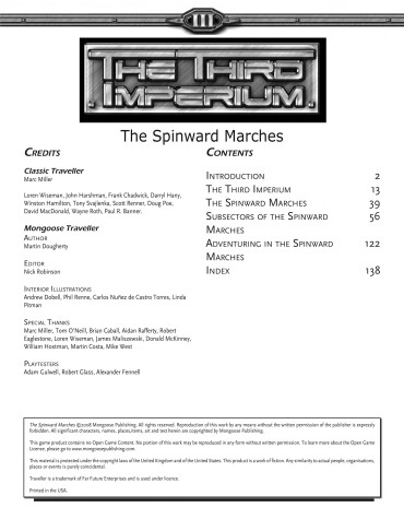 Book cover for Spinward Marches