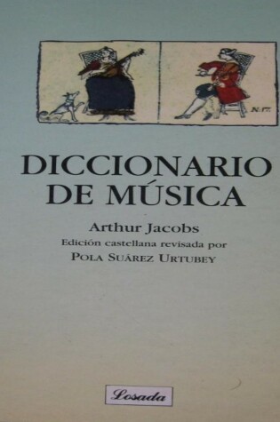 Cover of Diccionario de La Musica