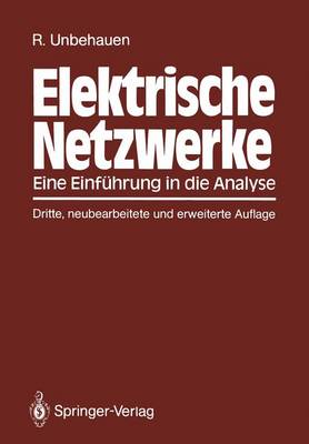 Book cover for Elektrische Netzwerke