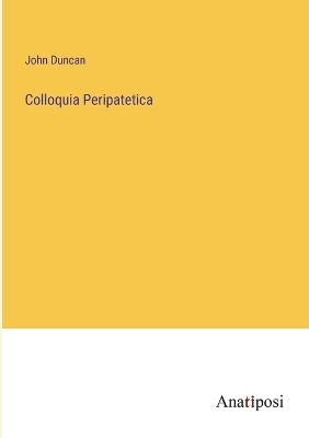 Book cover for Colloquia Peripatetica