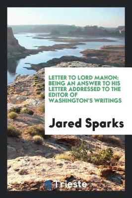 Book cover for Letter to Lord Mahon
