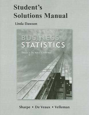 Book cover for Student Solutions Manual for Business Statistics