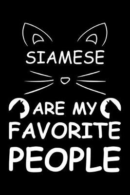 Book cover for Siamese Are My Favorite People