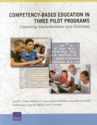 Book cover for Competency-Based Education in Three Pilot Programs