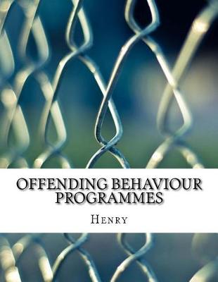Book cover for Offending Behaviour Programmes