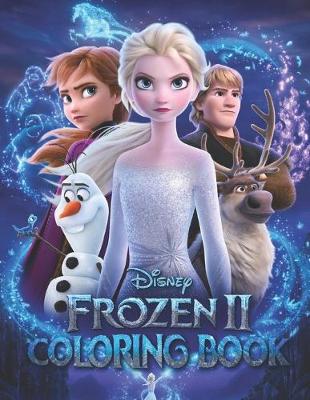 Book cover for FROZEN 2 Coloring Book
