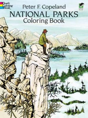 Cover of National Parks Coloring Book