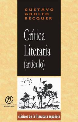 Book cover for Crtica Literaria (Artculo)