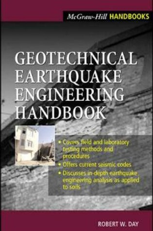 Cover of Geotechnical Earthquake Engineering Handbook