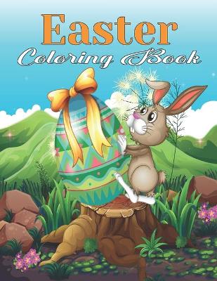 Book cover for Easter Coloring Book