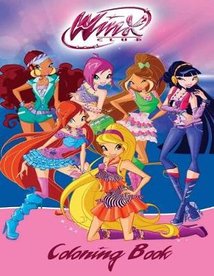 Book cover for Winx Club Coloring Book