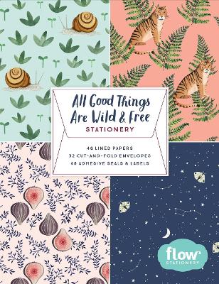 Book cover for All Good Things Are Wild and Free Stationery