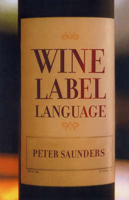 Book cover for Wine Label Language