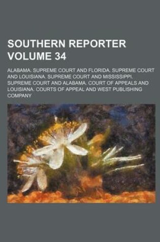 Cover of Southern Reporter Volume 34