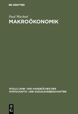 Cover of Makroökonomik