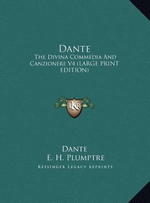 Book cover for Dante