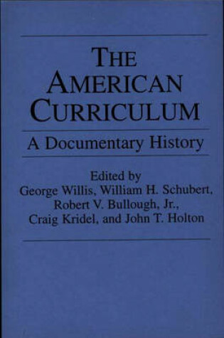 Cover of The American Curriculum